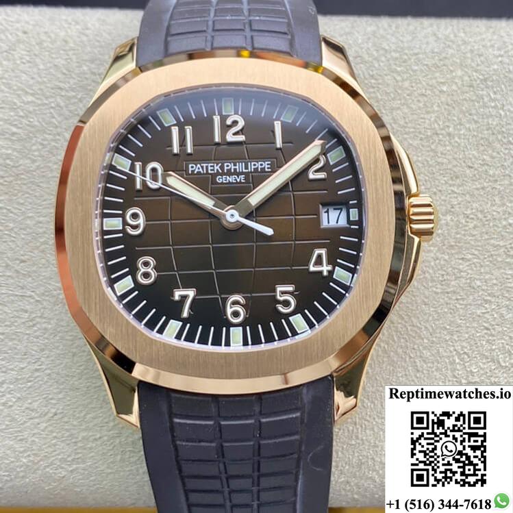 Patek Philippe Aquanaut 5167R-001 3K Factory Rose Gold-Rep Time Watches