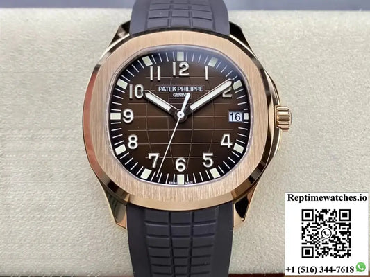Patek Philippe Aquanaut 5167R-001 3K Factory V2 Upgraded Version Rubber Strap - Watches