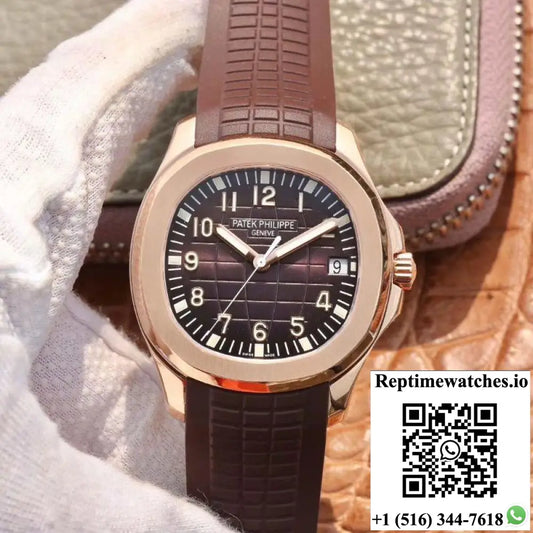 Patek Philippe Aquanaut 5167R-001 40mm ZF Factory Dark Brown Dial AI Factory