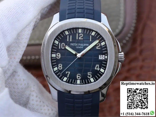 Patek Philippe Aquanaut 5168G-001 ZF Factory Blue Dial - Watches