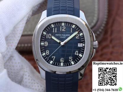 Patek Philippe Aquanaut 5168G-001 Zf Factory Blue Dial-Rep Time Watches