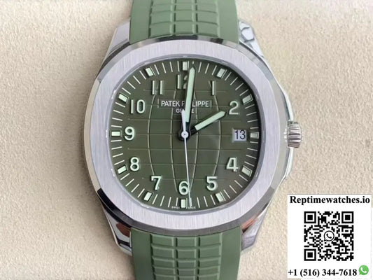 Patek Philippe Aquanaut 5168G-010 DDF Factory Date Display