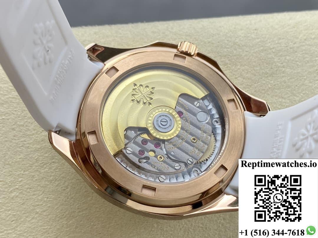 Patek Philippe Aquanaut 5268-200R-001 Gr Factory White Dial-Rep Time Watches