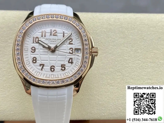 Patek Philippe AQUANAUT 5268-200R-001 GR Factory White dial