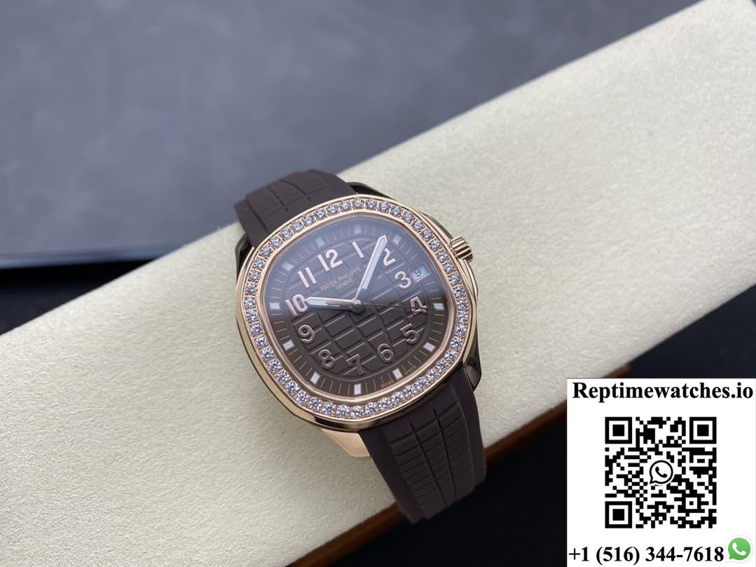 Patek Philippe Aquanaut 5268-200R-010 Gr Factory Transparent Case Back-Rep Time Watches
