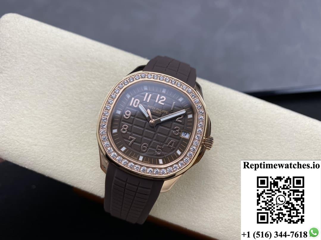 Patek Philippe Aquanaut 5268-200R-010 Gr Factory Transparent Case Back-Rep Time Watches