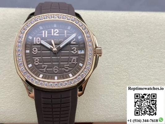 Patek Philippe AQUANAUT 5268-200R-010 GR Factory Transparent Case Back