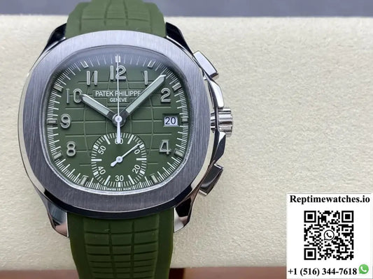 Patek Philippe AQUANAUT 5968G-010 GR Factory Date Display