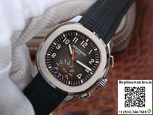 Patek Philippe Aquanaut Chronograph 5968A-001 Black Dial - Watches