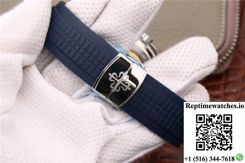 Patek Philippe Aquanaut Dual Time 5164A-001 Mp Factory Blue Dial-Rep Time Watches