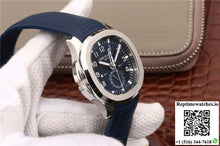 Patek Philippe Aquanaut Dual Time 5164A-001 MP Factory Blue Dial - Watches