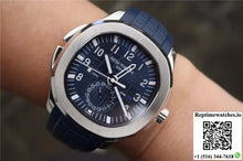 Patek Philippe Aquanaut Dual Time 5164A-001 MP Factory Blue Dial - Watches