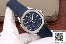 Patek Philippe Aquanaut Dual Time 5164A-001 MP Factory Blue Dial - Watches