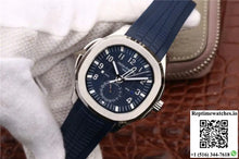 Patek Philippe Aquanaut Dual Time 5164A-001 MP Factory Blue Dial - Watches