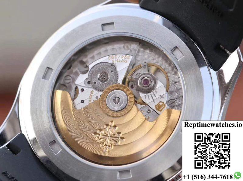 Patek Philippe Aquanaut Jumbo 5167A-001 Black Dial-Rep Time Watches