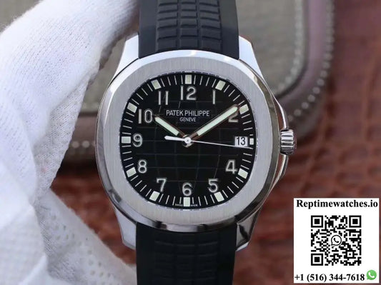 Patek Philippe Aquanaut Jumbo 5167A-001 Black Dial - Watches