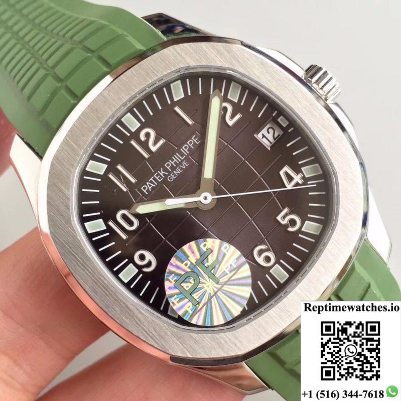 Patek Philippe Aquanaut Jumbo 5167A-001 Pf Factory Black Dial-Rep Time Watches