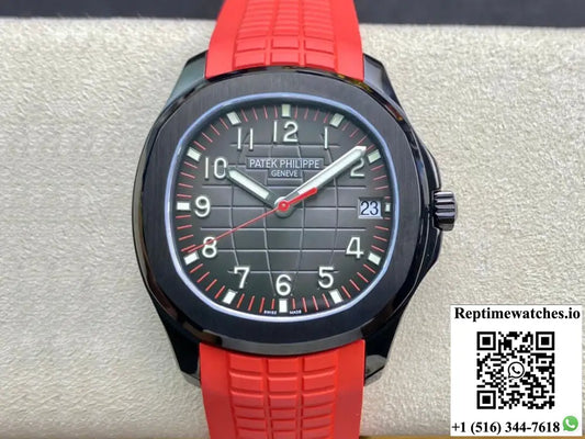 Patek Philippe Aquanaut PP5167 ZF Factory DLC Black Case - Watches