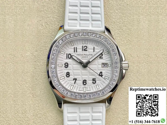 Patek Philippe Aquanaut Quartz Ladies 5067A-024 PPF Factory Diamond-set Bezel - Watches