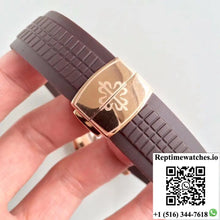Patek Philippe Aquanaut Travel Time 5164R-001 Rose Gold Chocolate Dial - Watches