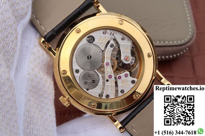 Patek Philippe Calatrava 5119G-002 Rose Gold White Dial-Rep Time Watches