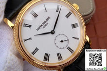 Patek Philippe Calatrava 5119G-002 Rose Gold White Dial - Watches