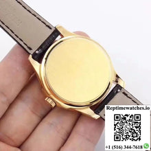 Patek Philippe Calatrava 5227 18K Yellow Gold Black Dial - Watches
