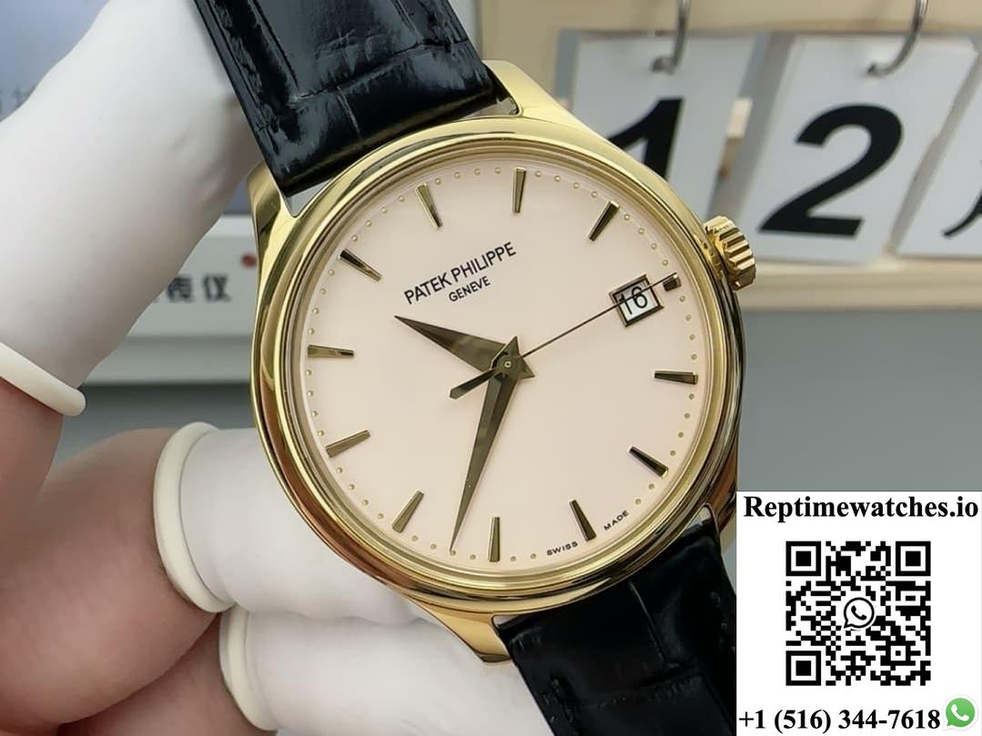 Patek Philippe Calatrava 5227J-001 3K Factory Date Display-Rep Time Watches