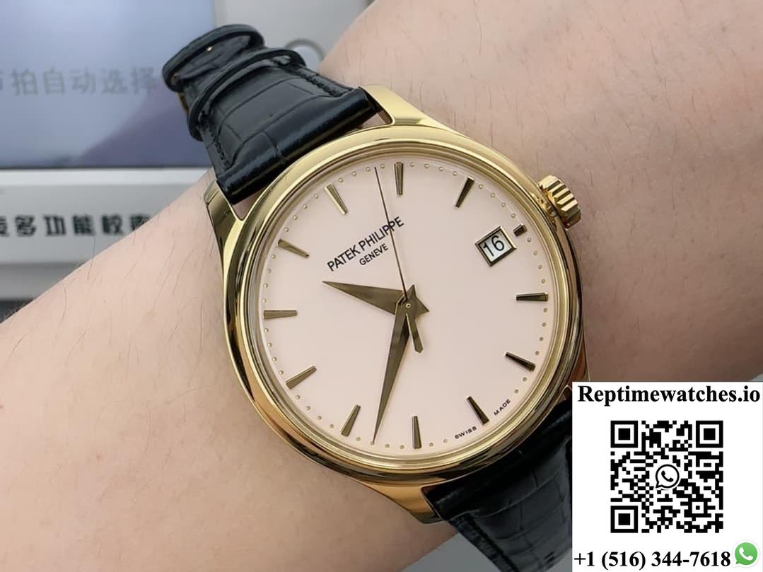 Patek Philippe Calatrava 5227J-001 3K Factory Date Display-Rep Time Watches