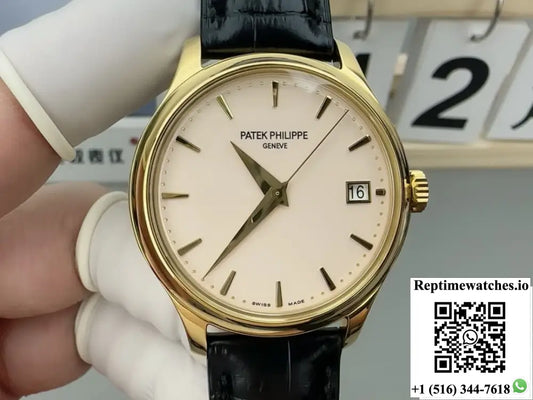 Patek Philippe Calatrava 5227J-001 3K Factory Date Display