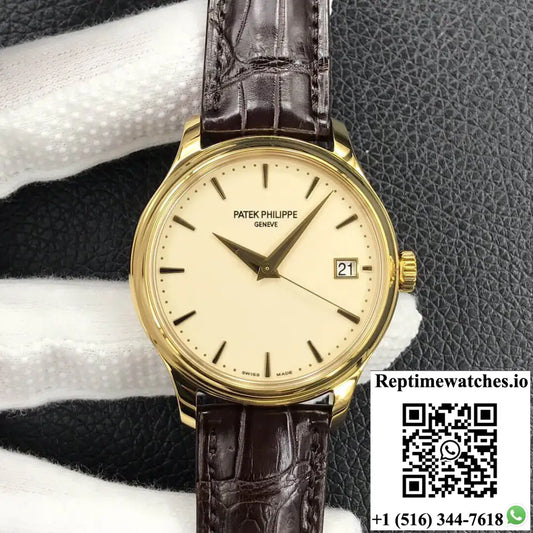 Patek Philippe Calatrava 5227J-001 3K Factory Yellow Gold - Watches
