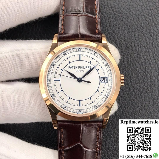 Patek Philippe Calatrava 5296R-001 Zf Factory Rose Gold-Rep Time Watches