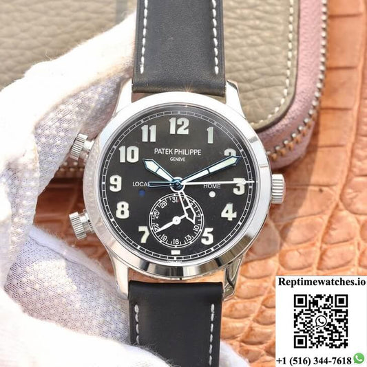Patek Philippe Calatrava 5524 Gr Factory Stainless Steel-Rep Time Watches