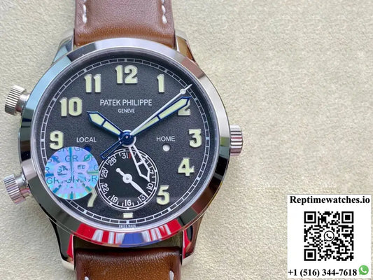 Patek Philippe Calatrava 5524G-001 GR Factory V2 Leather Strap - Watches