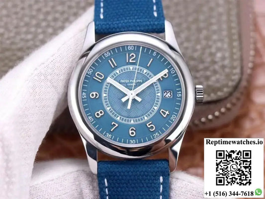 Patek Philippe Calatrava 6007A-001 ZF Factory Blue Dial AI Factory