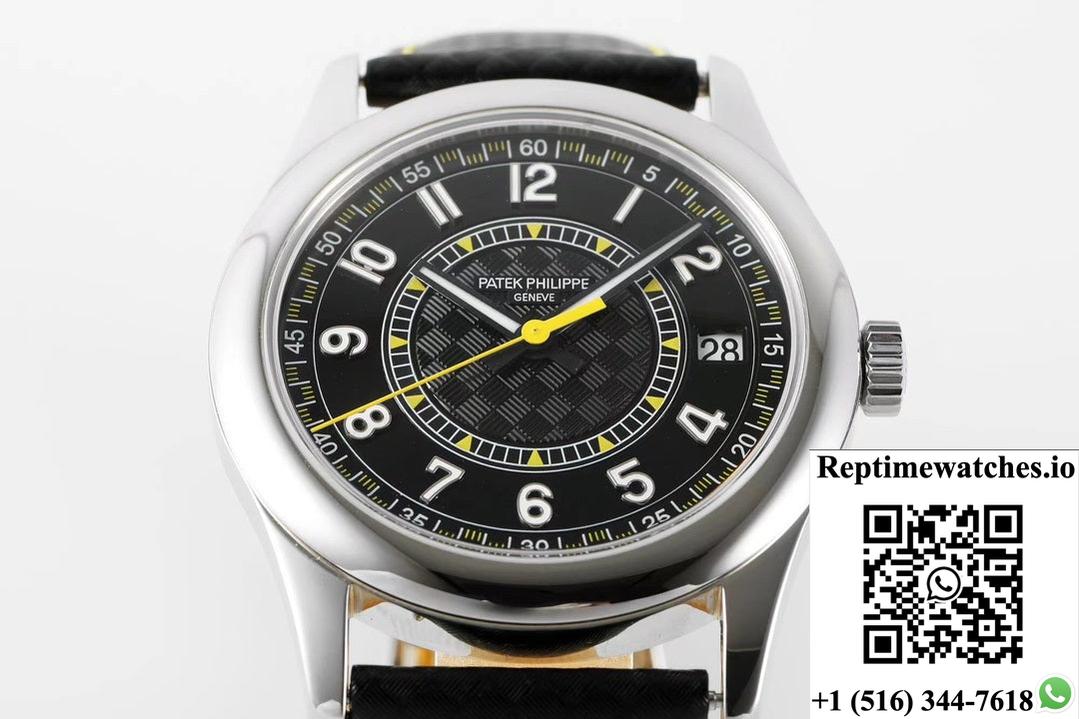 Patek Philippe Calatrava 6007G-001 Ppf Factory 18K White Gold Buckle-Rep Time Watches
