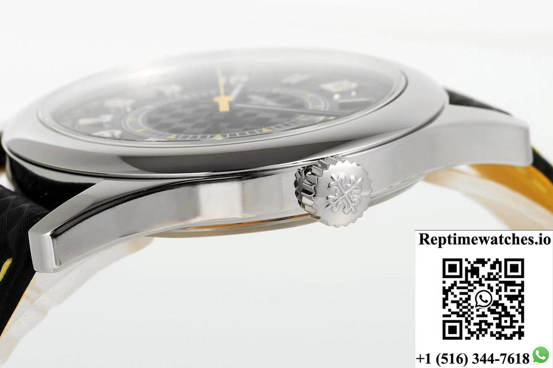 Patek Philippe Calatrava 6007G-001 Ppf Factory 18K White Gold Buckle-Rep Time Watches