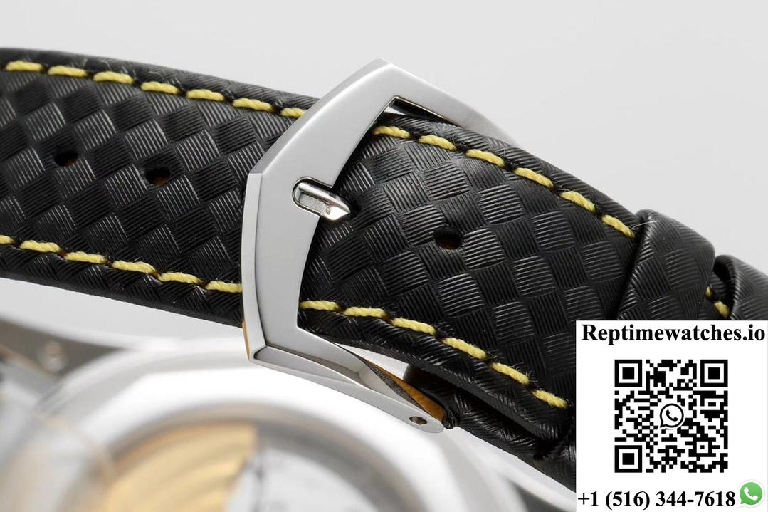 Patek Philippe Calatrava 6007G-001 Ppf Factory 18K White Gold Buckle-Rep Time Watches