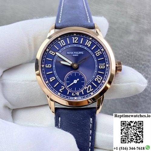Patek Philippe Complications 5224R-001 Gr Factory Blue Dial-Rep Time Watches