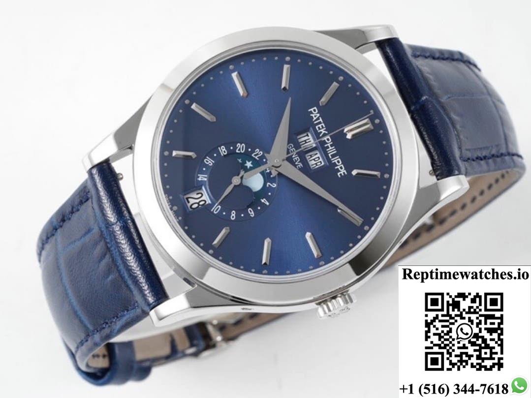 Patek Philippe Complications 5396G-017 Ppf Factory Blue Dial-Rep Time Watches