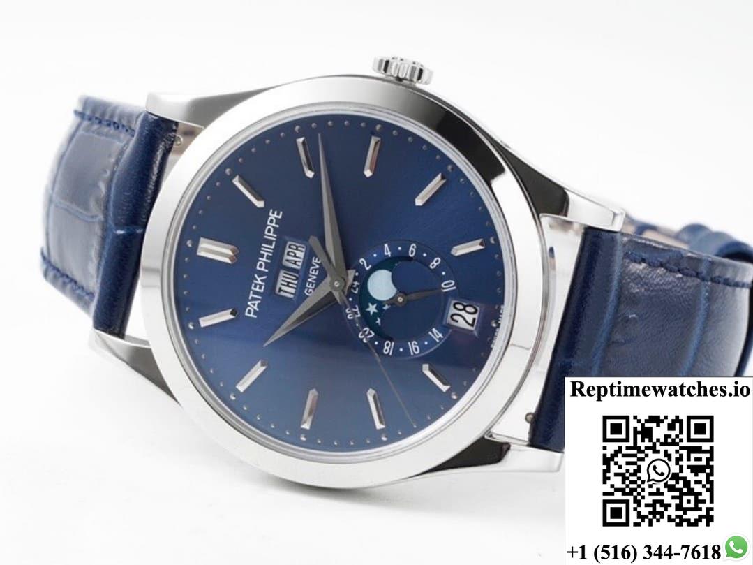 Patek Philippe Complications 5396G-017 Ppf Factory Blue Dial-Rep Time Watches