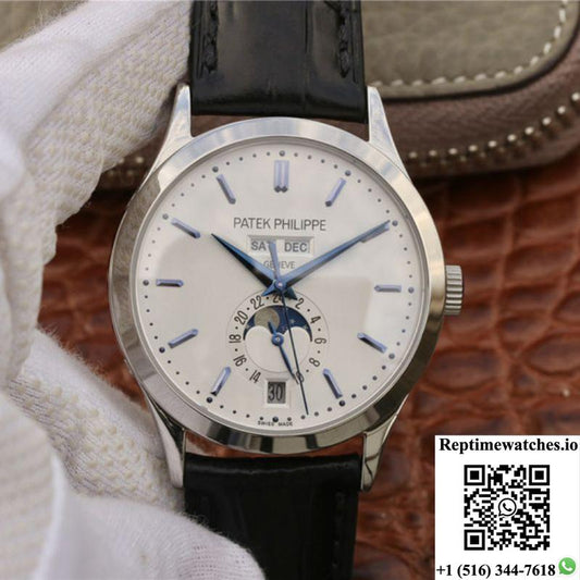 Patek Philippe Complications Annual Calendar 5396G-011 Km Factory White Dial-Rep Time Watches