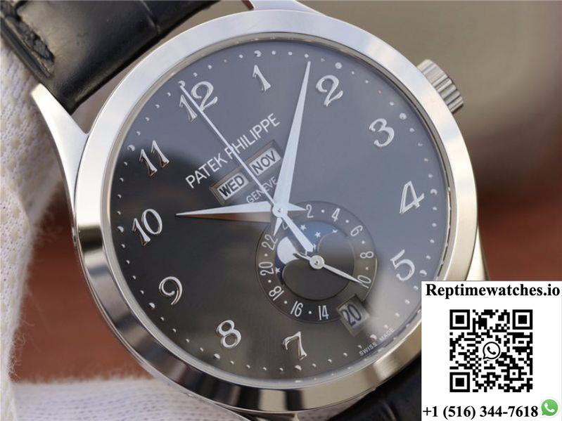 Patek Philippe Complications Annual Calendar 5396G-014 Km Factory Grey Dial-Rep Time Watches
