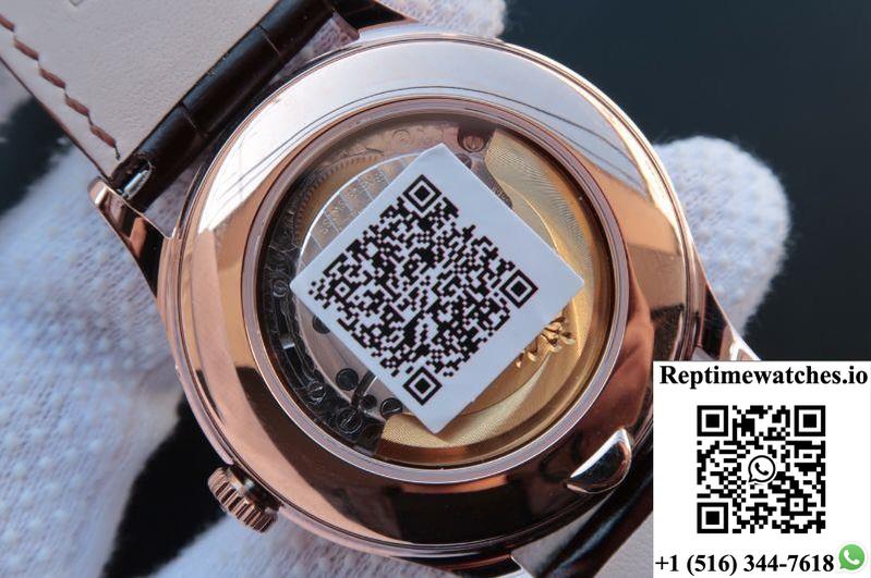Patek Philippe Complications Annual Calendar 5396G Km Factory 18K Rose Gold White Dial-Rep Time Watches