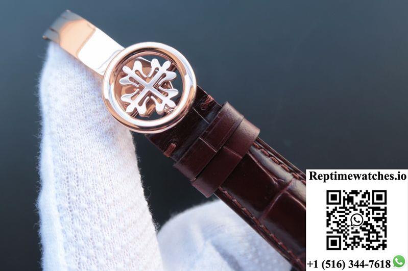 Patek Philippe Complications Annual Calendar 5396G Km Factory 18K Rose Gold White Dial-Rep Time Watches