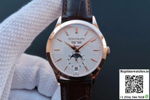 Patek Philippe Complications Annual Calendar 5396G KM Factory 18K Rose Gold White Dial - Watches