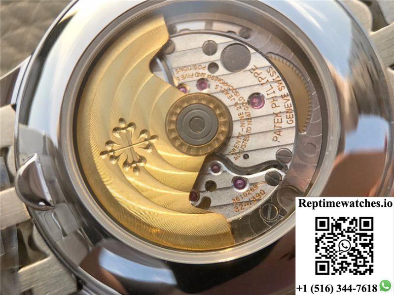 Patek Philippe Complications Annual Calendar 5396G Km Factory Steel Strap White Dial-Rep Time Watches