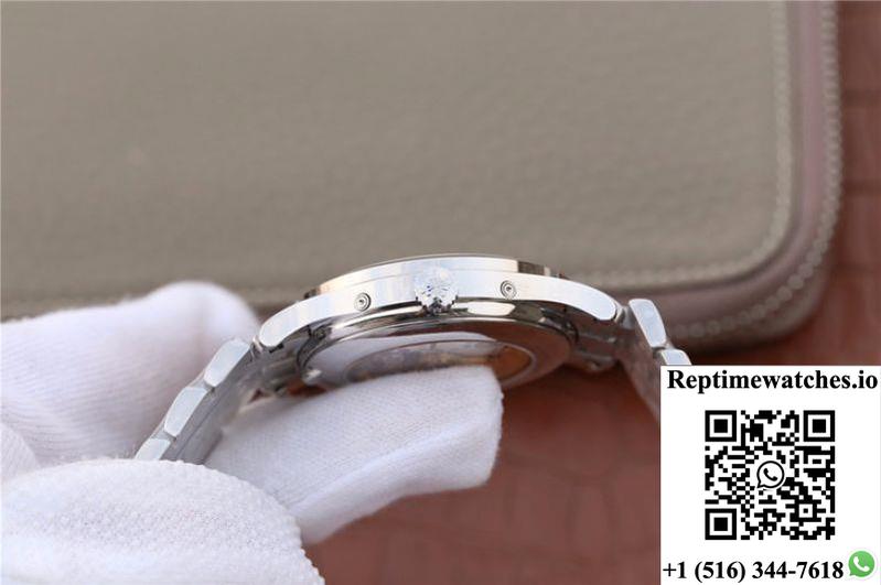 Patek Philippe Complications Annual Calendar 5396G Km Factory Steel Strap White Dial-Rep Time Watches