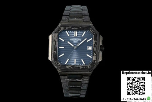 Patek Philippe CUBITUS 5821 DIW Factory Carbon Fiber Strap