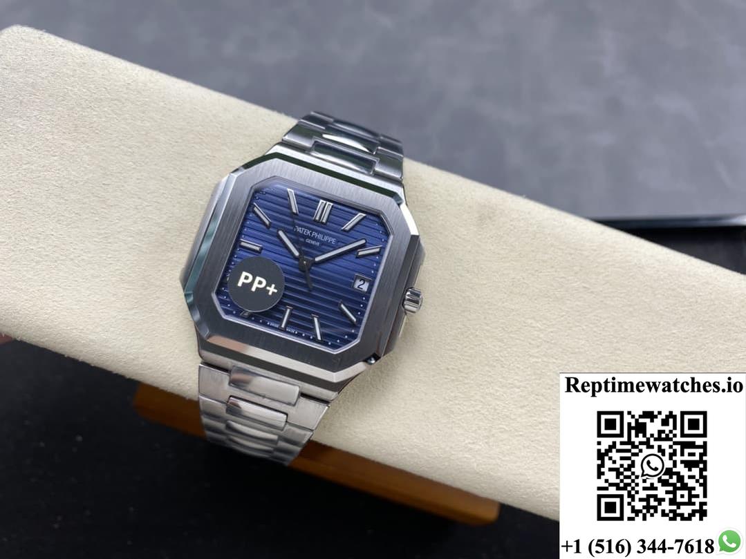 Patek Philippe Cubitus 7128-1G-001 Pp+ Factory Stick Hour Markers-Rep Time Watches